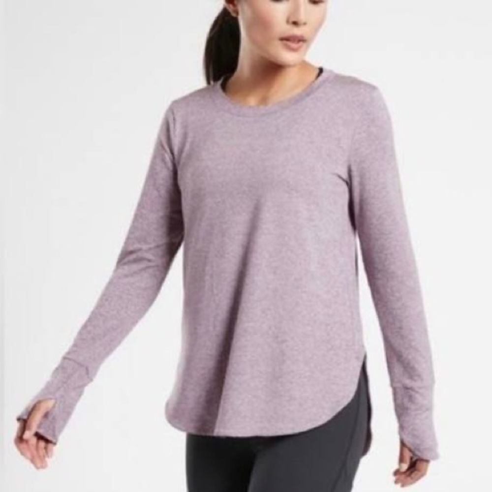 Athleta Uptempo top dark sky violet women’s S